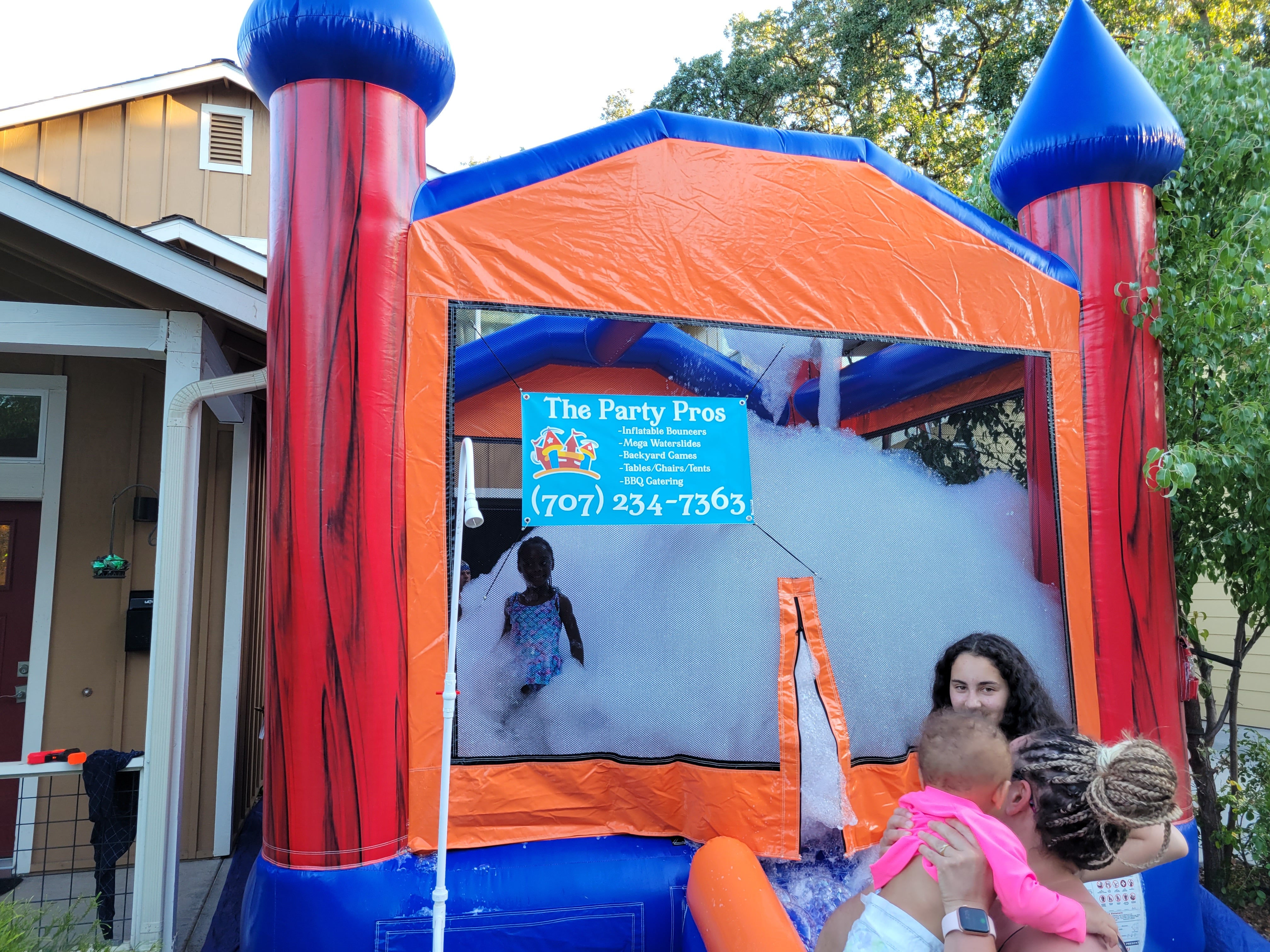 14' Standard Bounce House with Foam Party | The Party Pros 14' Standard Bounce House with Foam Party | The Party Pros